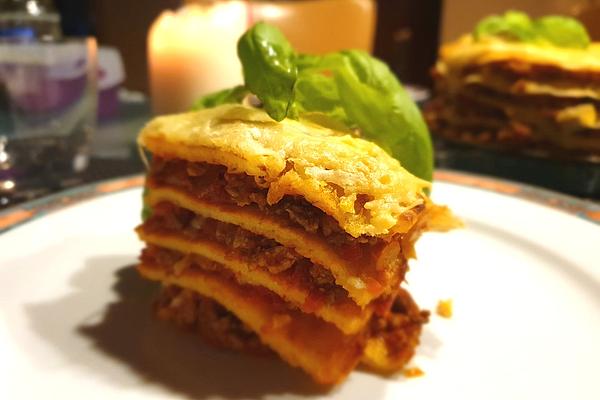 Bolognese Pancake Cake