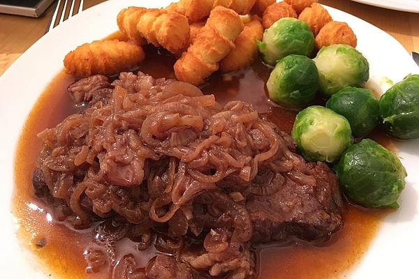 Braised Beef Schnitzel