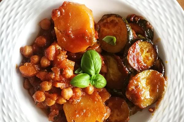 Braised Chickpeas