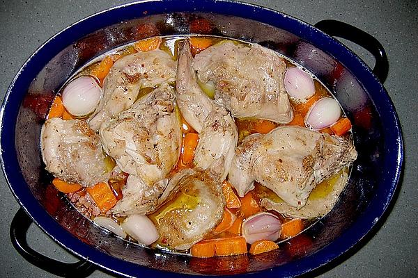 Braised Rabbit with Prunes