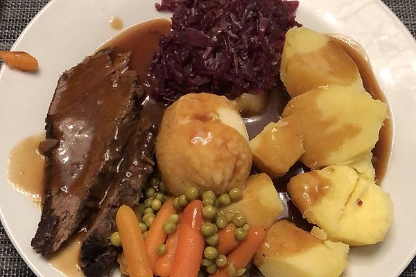 Braised Roast Beef Like Grandma`s