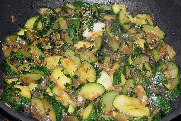 Braised Zucchini with Balsamic Vinegar
