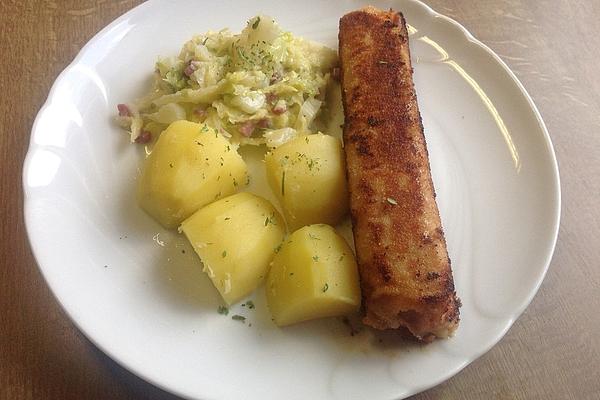 Bratwurst – Ham Rolls