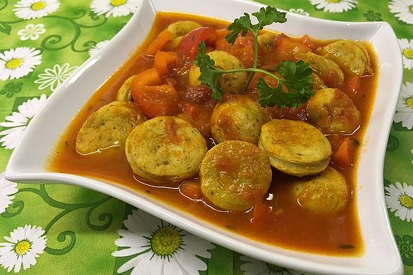 Bratwurst Paprika Goulash