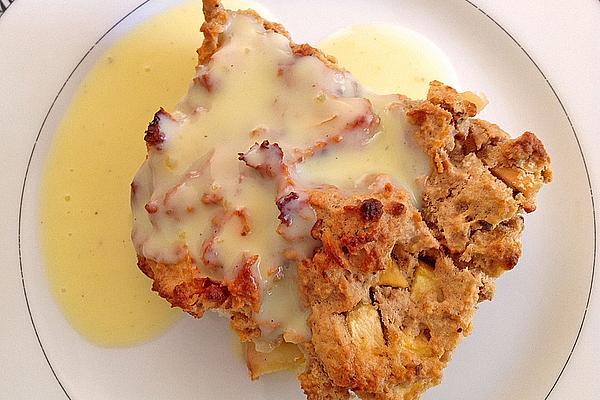 Bread Casserole with Raisins