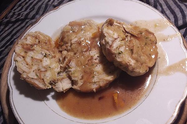 Bread Dumplings with Lye