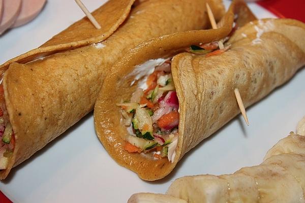 Breakfast Pancakes with Vegetables
