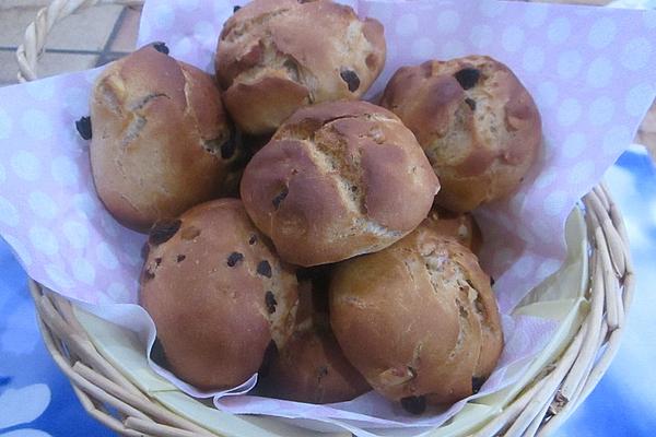 Breakfast Rolls with Cranberry Muesli