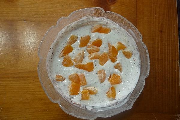 Breakfast Stracciatella Quark with Oranges