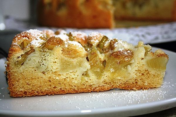 Brisk Rhubarb Cake