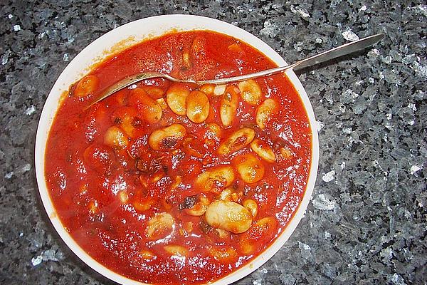 Broad Beans with Tomatoes