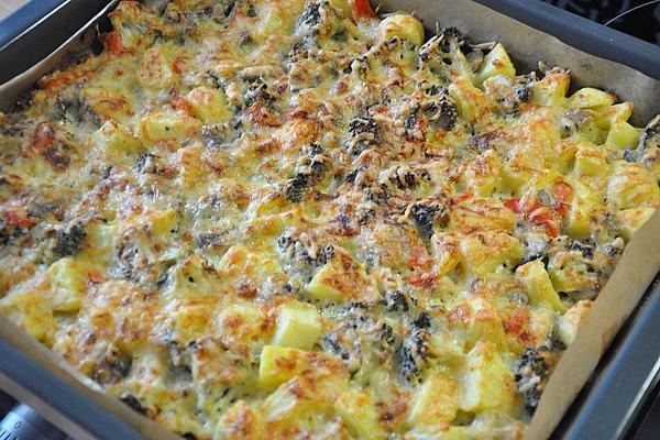 Broccoli and Mushroom Casserole