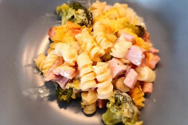 Broccoli and Smoked Pork Casserole