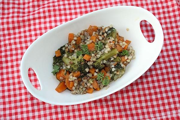 Broccoli Buckwheat Pan