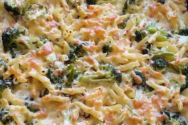 Broccoli Pasta Bake with Ham