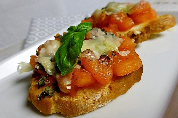 Bruschetta with Parmesan