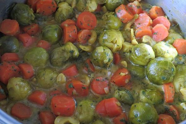 Brussels Sprouts and Carrot Curry