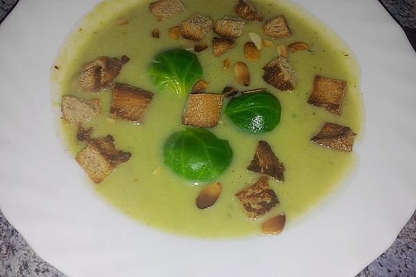 Brussels Sprouts – Cheese – Soup