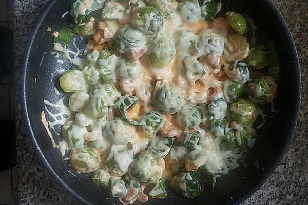 Brussels Sprouts in Cashew Cream