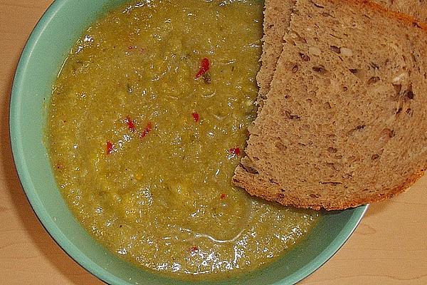 Brussels Sprouts Soup with Chilli