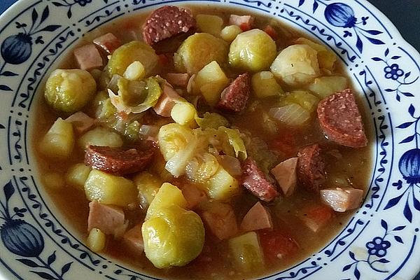 Brussels Sprouts Stew Gaby`s Way