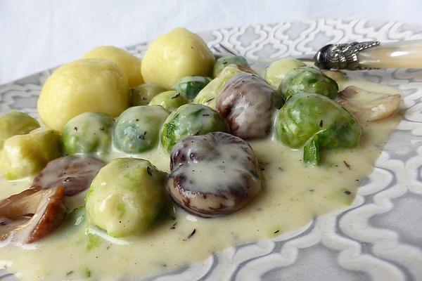 Brussels Sprouts with Chestnuts