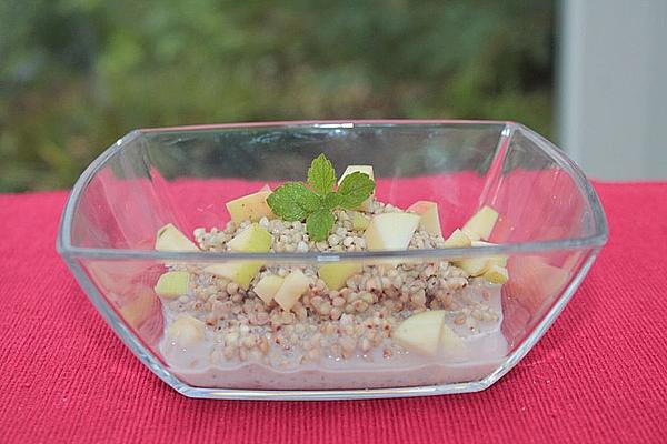 Buckwheat Grains Apple Breakfast