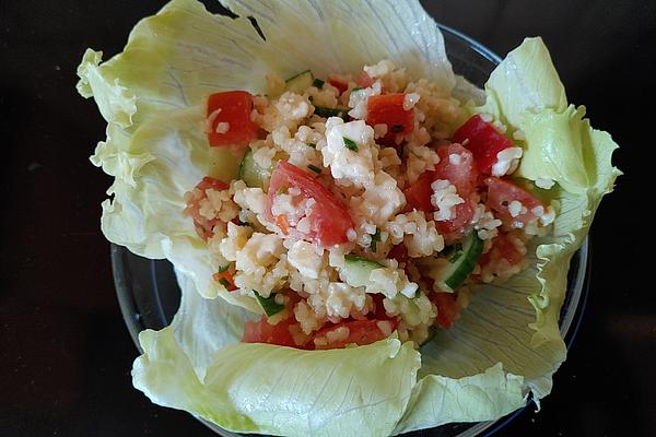 Bulgur Salad with Feta Cheese