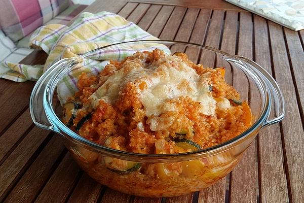 Bulgur – Sheep Cheese Casserole
