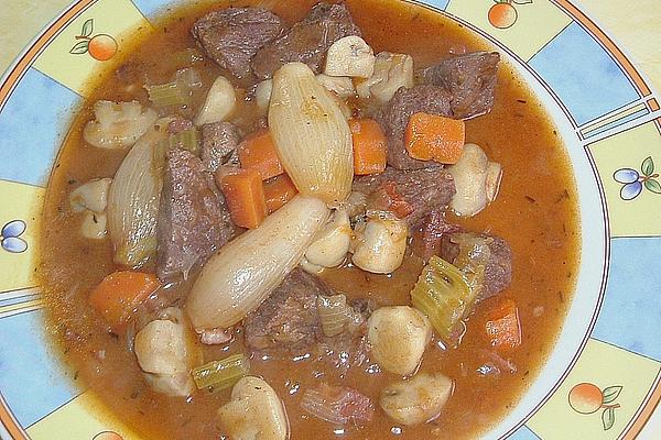 Burgundy Beef Casserole