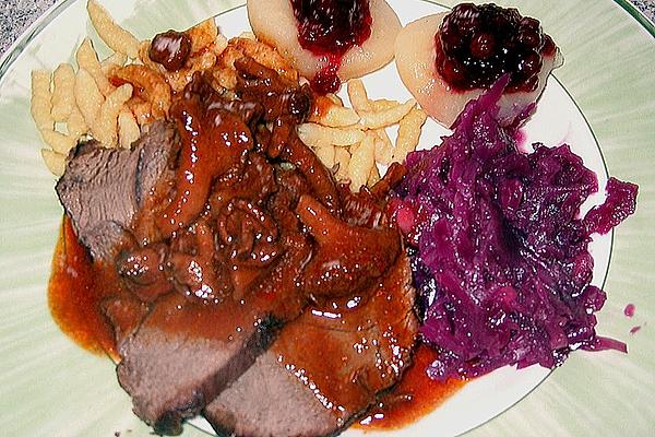 Burgundy Stew Of Venison