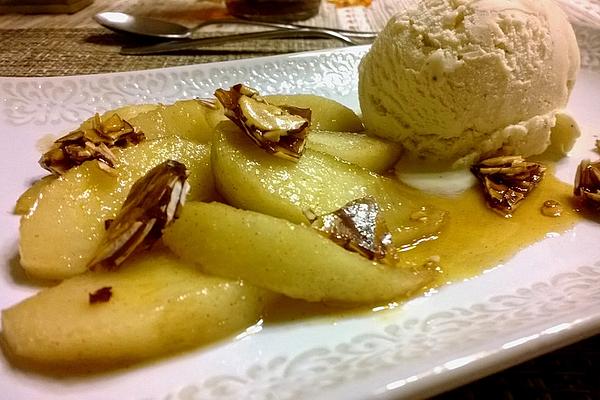 Burning Calvados Apples