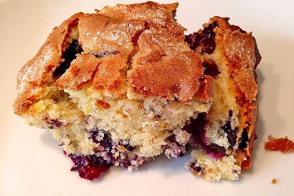 Buttermilk Blueberry Cobbler