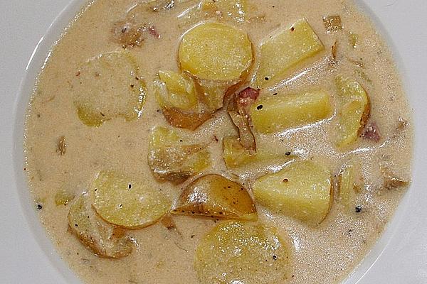 Buttermilk Soup Like with Nuts