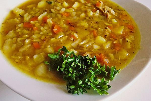 Cabbage Soup À La Herb Jule