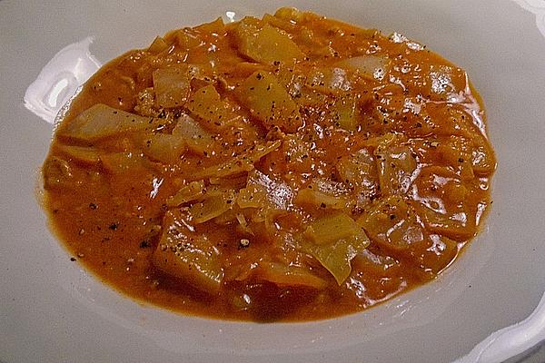 Cabbage – Sour Cream Soup