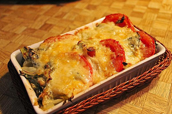 Cabbage Stalk – Tomato – Gratin