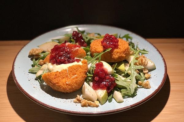 Camembert and Pear Salad