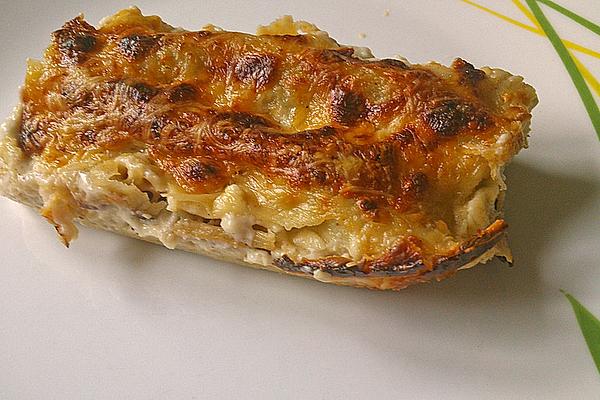 Cannelloni with Spinach Leaves