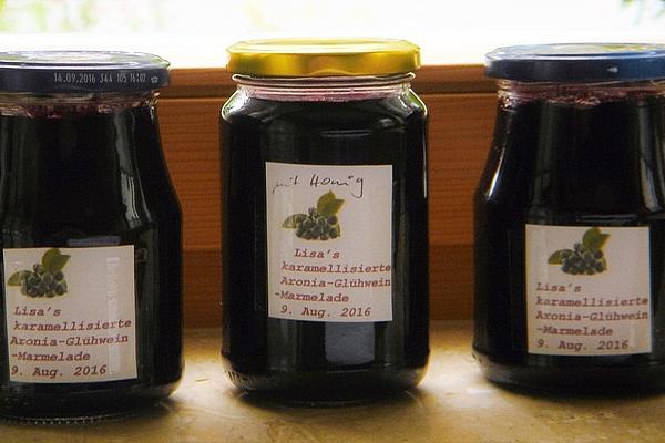 Caramelized Aronia Mulled Wine Jam