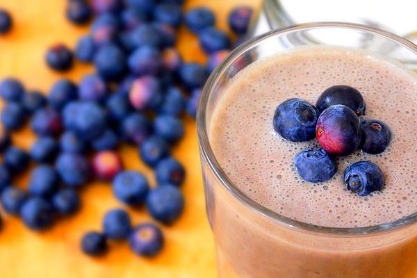 Caramelized Blueberry Shake