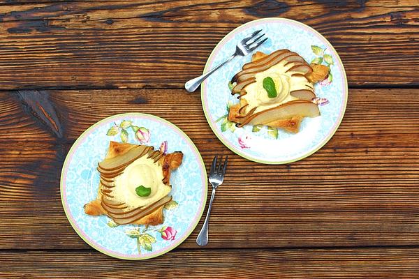 Caramelized Pear Tarts