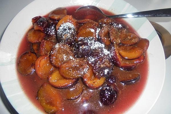 Caramelized Plum Roaster