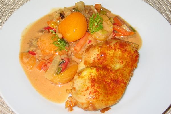 Caribbean Apricot Chicken