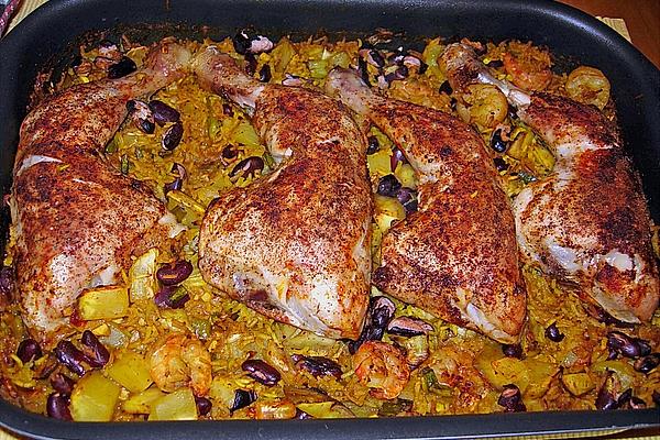 Caribbean Chicken Casserole