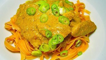 Asia Style Chicken and Peanut Sauce