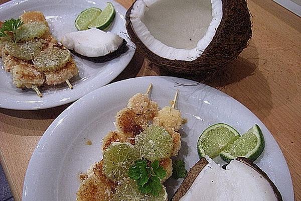 Caribbean Coconut Prawns
