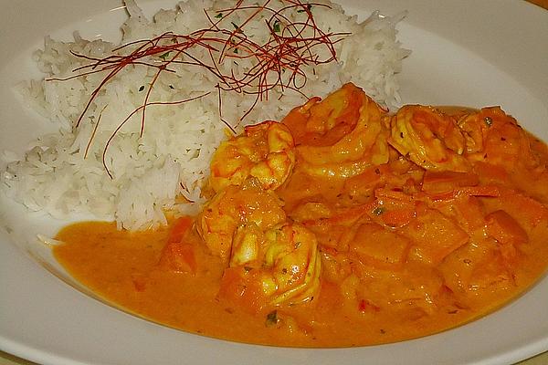 Caribbean Shrimp in Pumpkin Coconut Curry