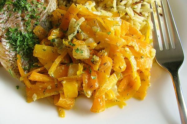 Carrot and Mustard Pickles Vegetables