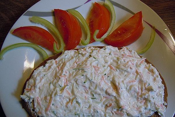 Carrot and Zucchini Horseradish Spread